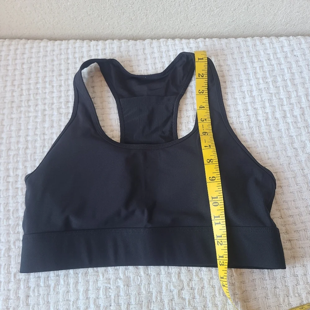 Fabletics Women's Black Sports Bra Size S